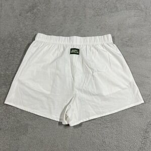 Daily Drills Boxer Shorts Womens M/L Medium Large White Lightweight Beach Relxed